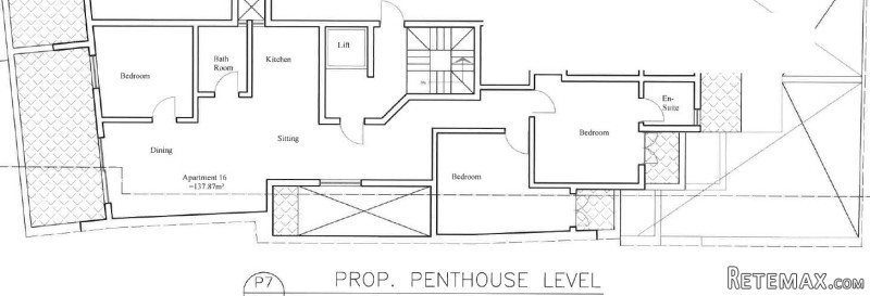 Flat Penthouse, Luxurious Finish