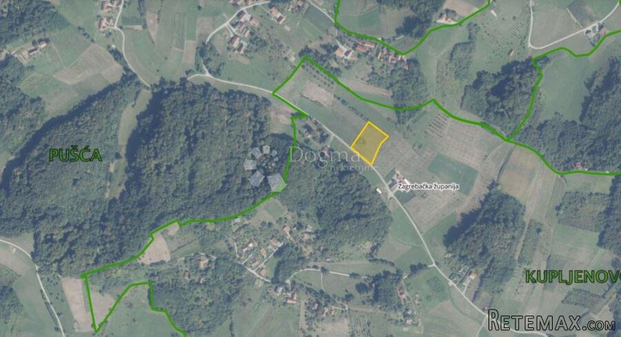 Građevinsko zemljište, 3901 m2, Hruševec Pušćanski, Kupljeno - 2