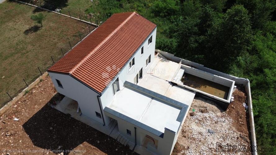 LABIN,okolica,moderna kuća u izgradnji - 2