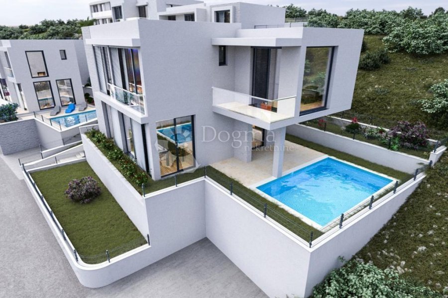 Vila sa bazenom u rezidencijalnom dijelu Rogoznice - 3