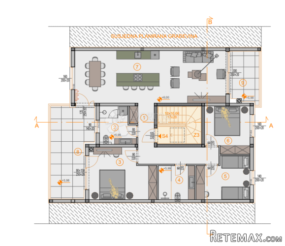 EKSKLUZIVNO! Novogradnja Štinjan penthouse - 131 m2, 2. kat - 2