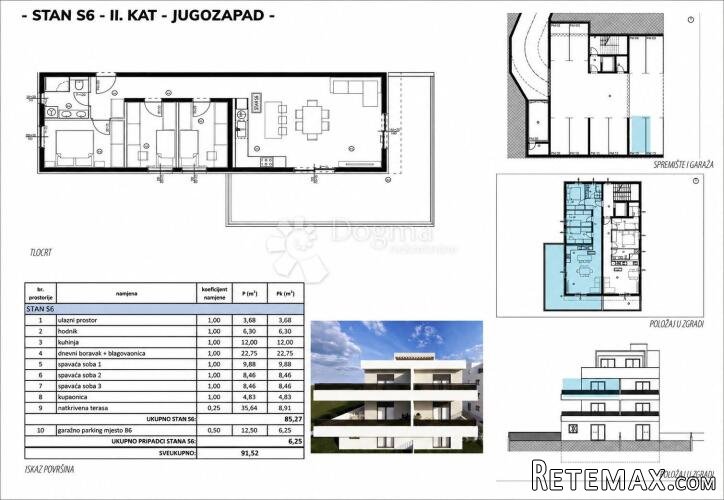 NOVOGRADNJA KAŠTEL LUKŠIĆ BS6 - 2