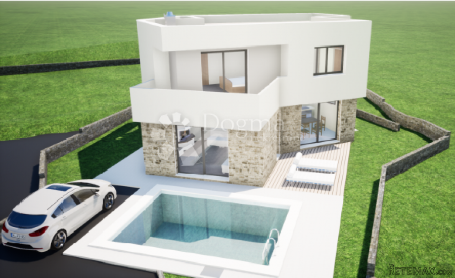 PODSOLARSKO (ŠIBENIK ) - PREDIVNA VILLA S POGLEDOM - 5