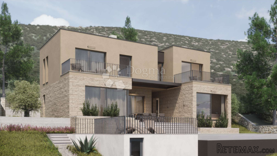 Moderna vila s pogledom na more i infinity bazenom, Omiš – Z