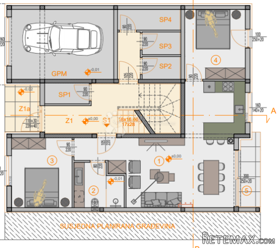 EKSKLUZIVNO! Novogradnja Štinjan - 72 m2, prizemlje (Z1 S1) - 2