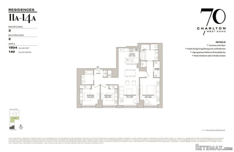 3 Bedrooms - Condo - New York State -.. - 2