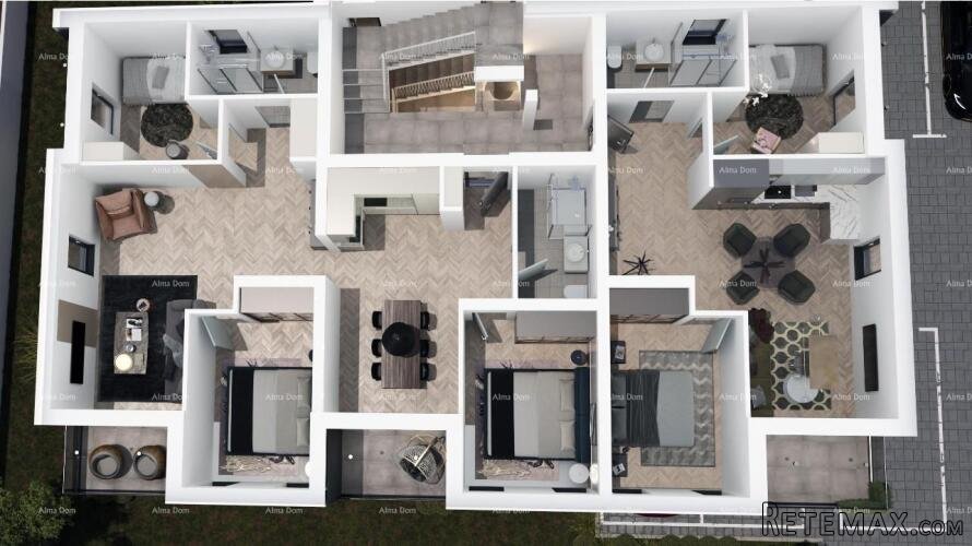 Prodaja- stan u novom stambenom projektu, Pula! S4 - 4