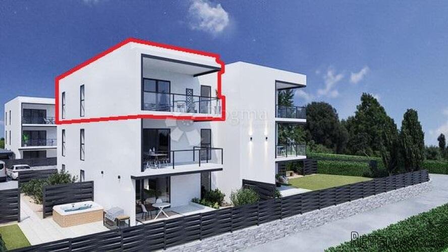 Peroj - luksuzan 2soban stan na 2. katu s pogledom na more