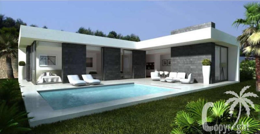 This modern design villa has a plot of 900 m² near.. - 2