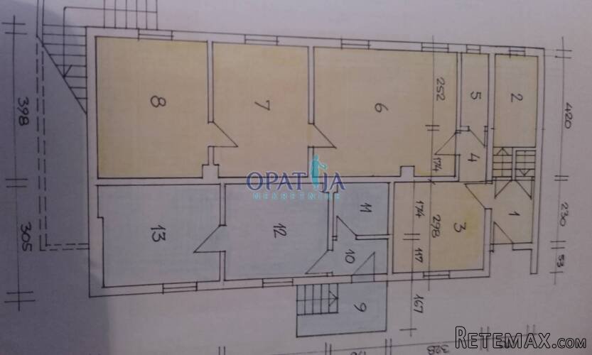 Zagreb, Pantovčak prizemlje stare vile 102 m2 - 2