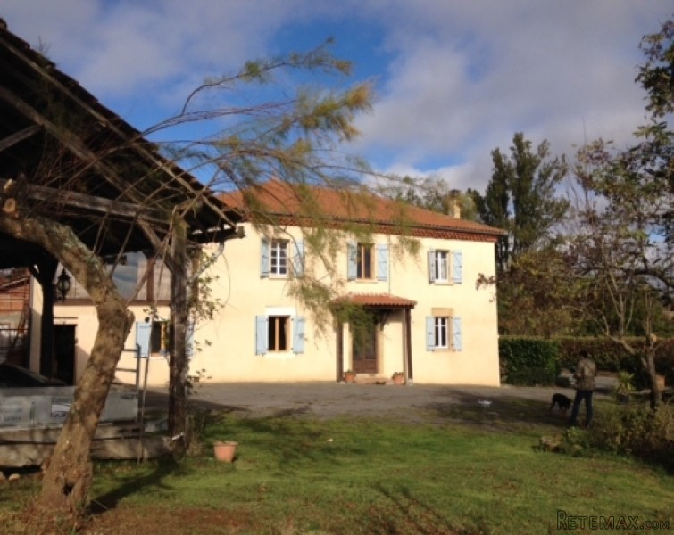 Old village farmhouse and barns with.. - 2
