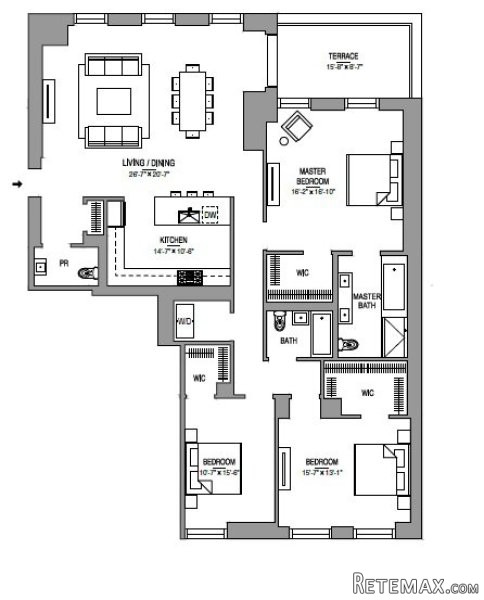 3 Bedrooms - Condo - New York State -..