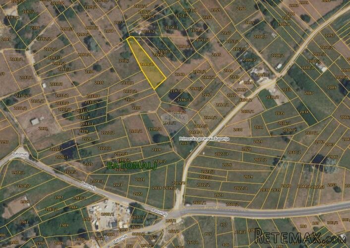 Batomalj - poljoprivredno zemljište 619 m2