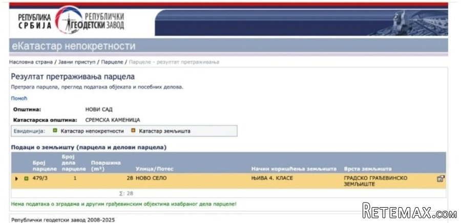 Plac Sremska Kamenica 737m2 - 9