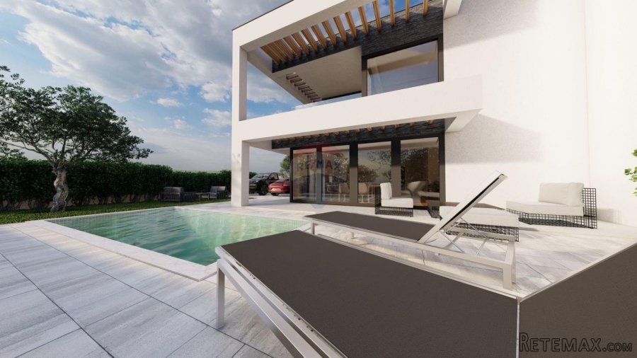 Otok Krk, Malinska-okolica, vila s bazenom 150 m2 - 5