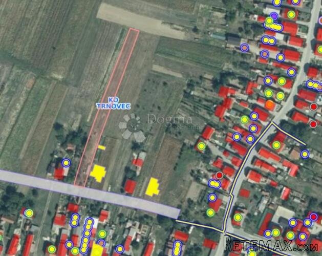 Građevinsko zemljište u slijepoj ulici