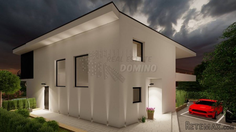 Malinska - okolica, dvojna kuća u izgradnji - 15