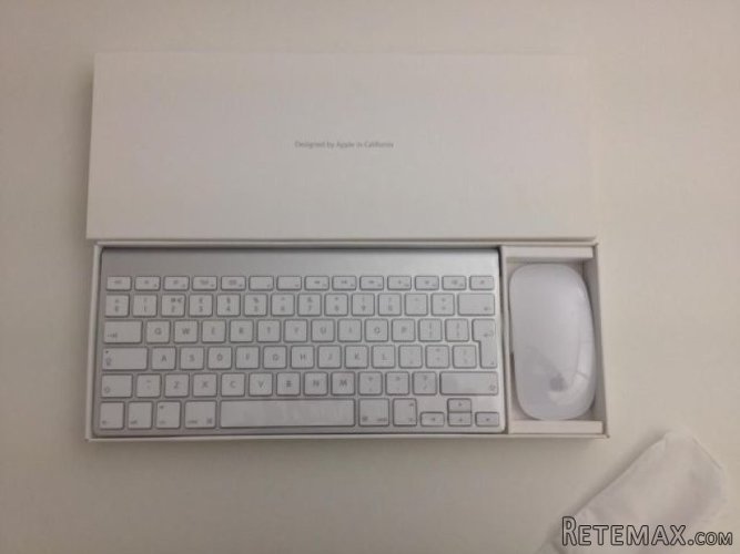 Apple Wireless Keyboard and Magic mous