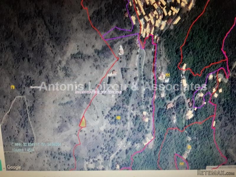 587m2 Residential Plot in Pedoulas - 2