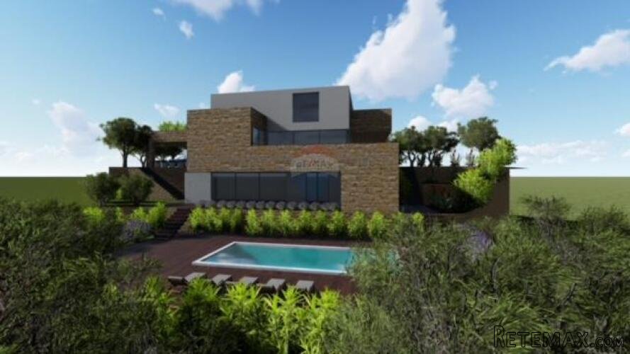 Mali Lošinj,Nerezine-teren s građevinskom dozvolom - 2