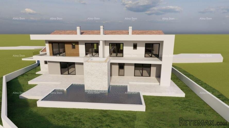 Pavićini, Građevinsko zemljište 800 m² s gotovim projektom - 4