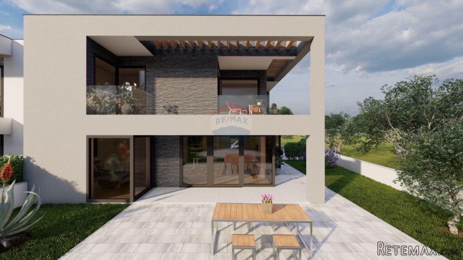 Otok Krk,Malinska-okolica, 2 moderne vile s bazenom, 280 m2 - 6