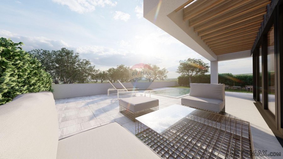 Otok Krk,Malinska-okolica, 2 moderne vile s bazenom, 280 m2 - 8