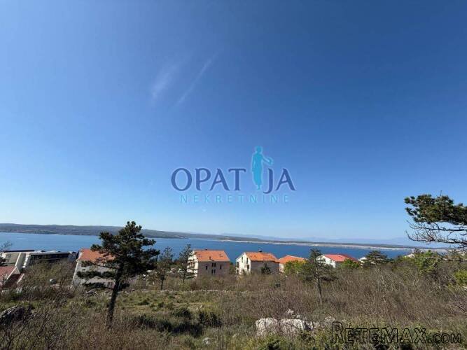Građevinsko zemljište u Crikvenici 623m² s panoramskim po..