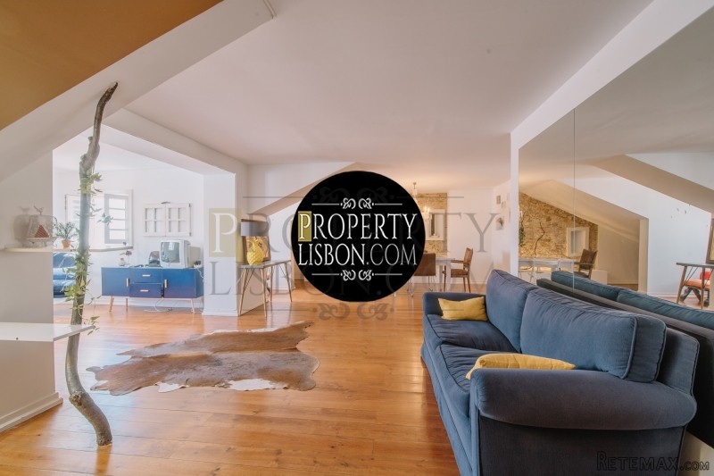 Chiado 2 bed river view loft apartment.. - 2