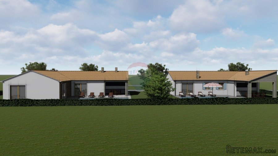 Istra, Hrboki - građevinska parcela sa dva projekta u izradi - 5