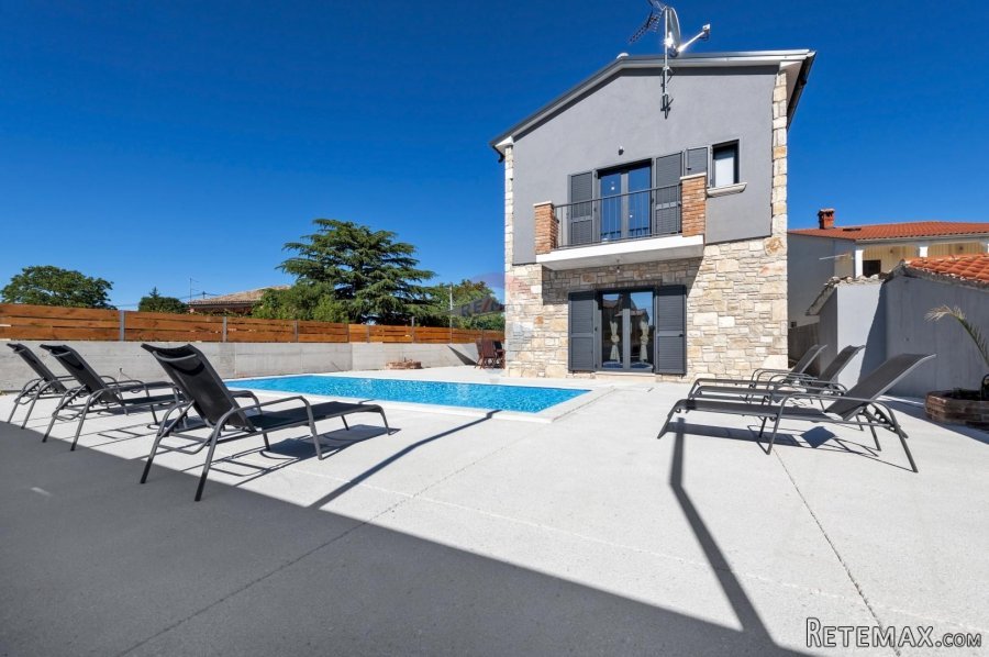 ISTRA, Kanfanar - Kamena villa s bazenom - 2