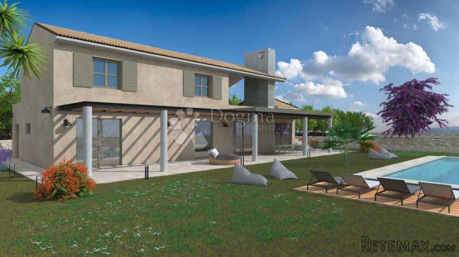 Svetvinčenat, luksuzna vila s 3 spavaće sobe, pogled more! - 3