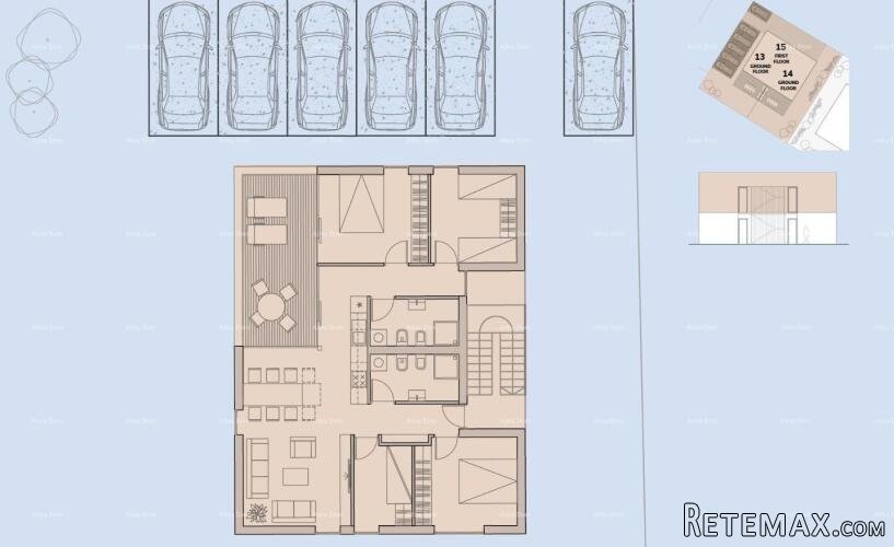 Prodaja apartmana u novogradnji, 5 minuta od plaže, Umag! - 5