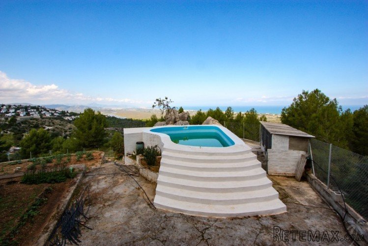 Finca with sea views for sale in Benimeli mountains. The.. - 2