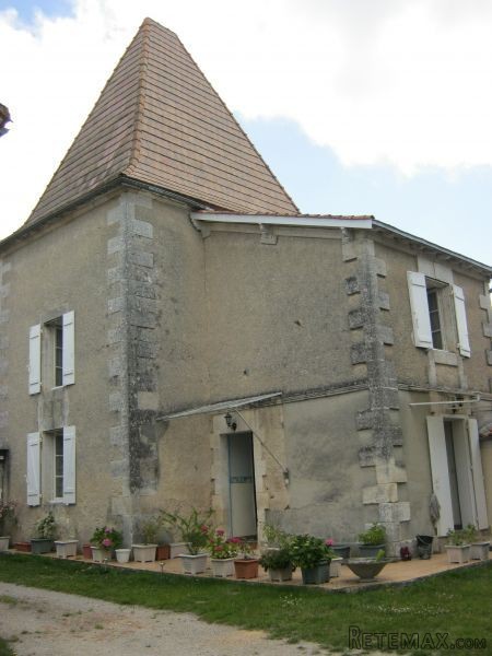 Farmhouse And Barn Near Montmoreau And..