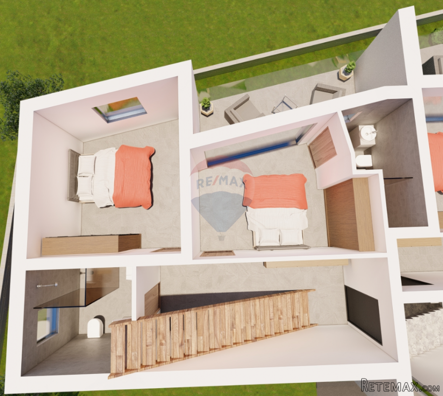 OPATIJA, IKA - 2S+DB 99m2 + krovna terasa 60m2 - 5