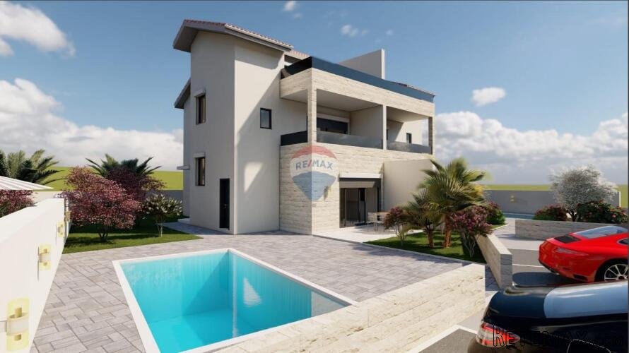 Istra,Poreč okolica, Lovreč, kuća s bazenom u izgradnji - 3
