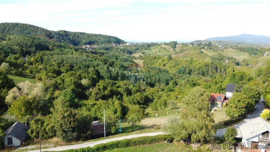 Samoborsko gorje, Klake, gradilište 691 m2 sa otvorenim pogl - 2
