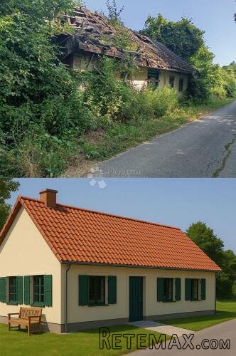 Kuća za rušenje na mirnoj lokaciji sa 3.950m² građevinskog z