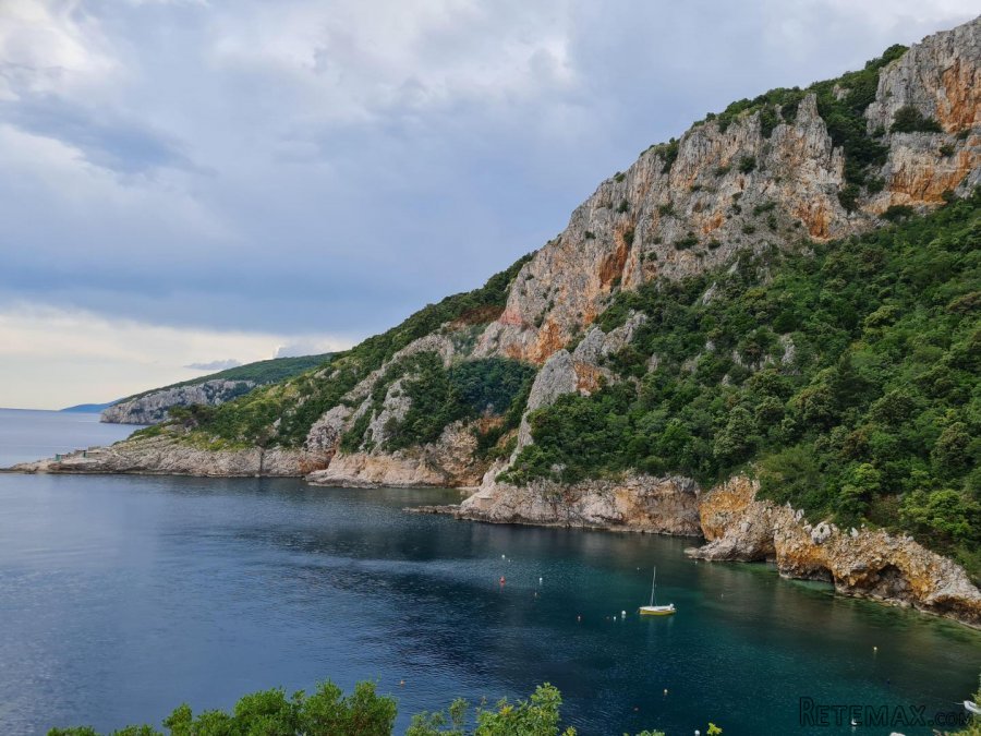Brseč-zemljište uz more s pogledom na Cres - 5