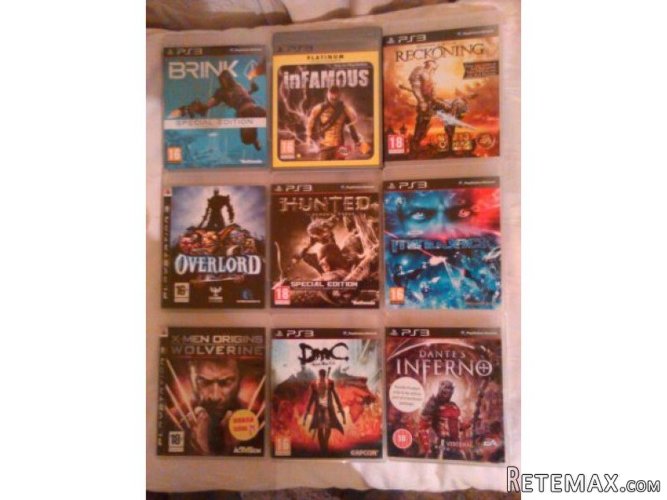 Prodajem original igrice za PS3