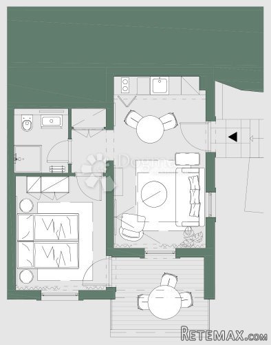 DALMACIJA, 40.50 M2, 1S+DB - 3