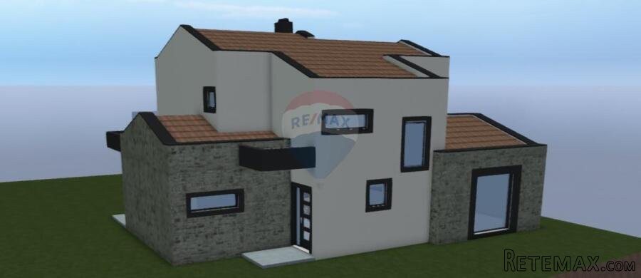 Istra, Muntrilj, lijepo građevinsko zemljište od 598 m2 sa