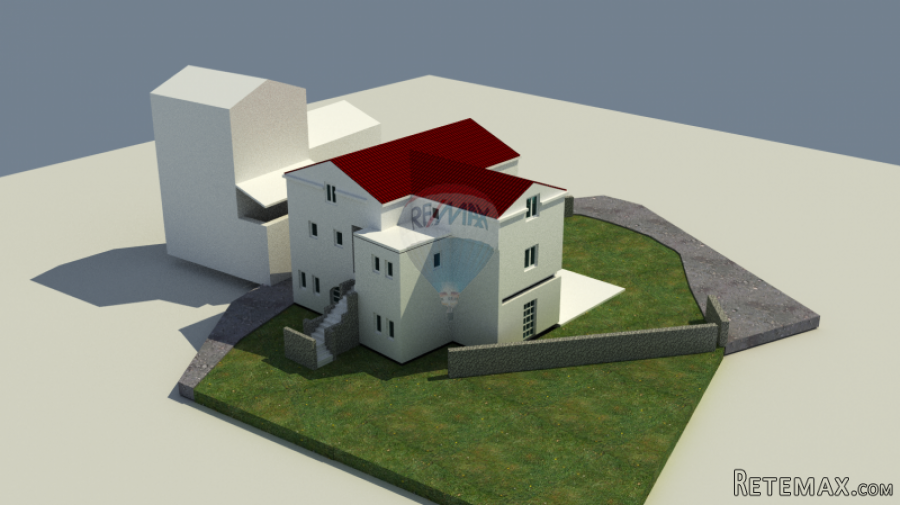 OTOK CRES - PODOL - GRAĐEVINSKO ZEMLJIŠTE S PROJEKTOM i DOZV - 3