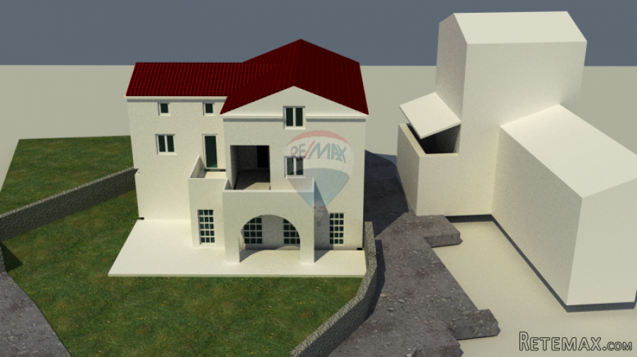 OTOK CRES - PODOL - GRAĐEVINSKO ZEMLJIŠTE S PROJEKTOM i DOZV - 5