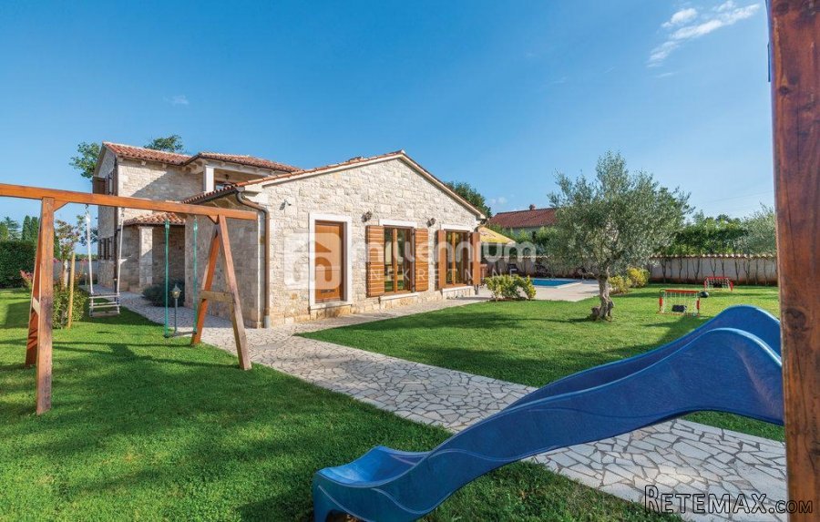 Istra, okolica Marčane, prekrasna kamena kuća s bazenom - 6