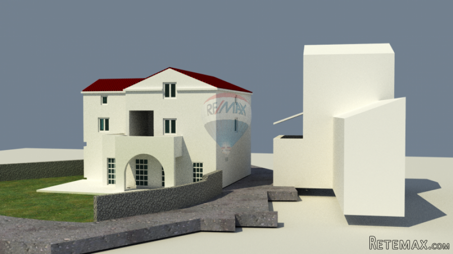 OTOK CRES - PODOL - GRAĐEVINSKO ZEMLJIŠTE S PROJEKTOM i DOZV - 6