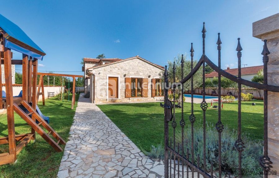 Istra, okolica Marčane, prekrasna kamena kuća s bazenom - 7