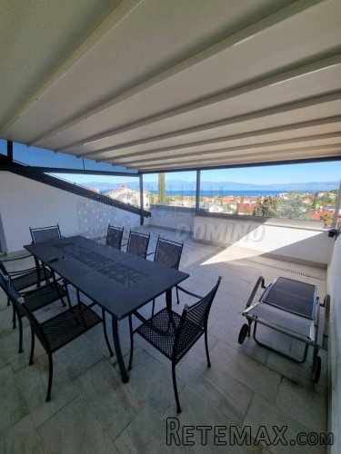 Apartman s panoramskim pogledom na more! Malinska - 2