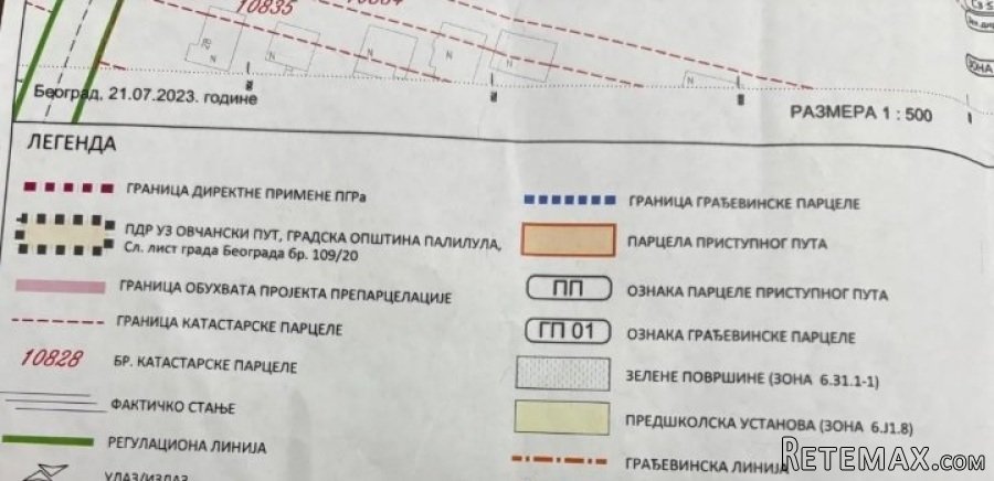 Prodajem gradjevinske parcele u Borci - 12